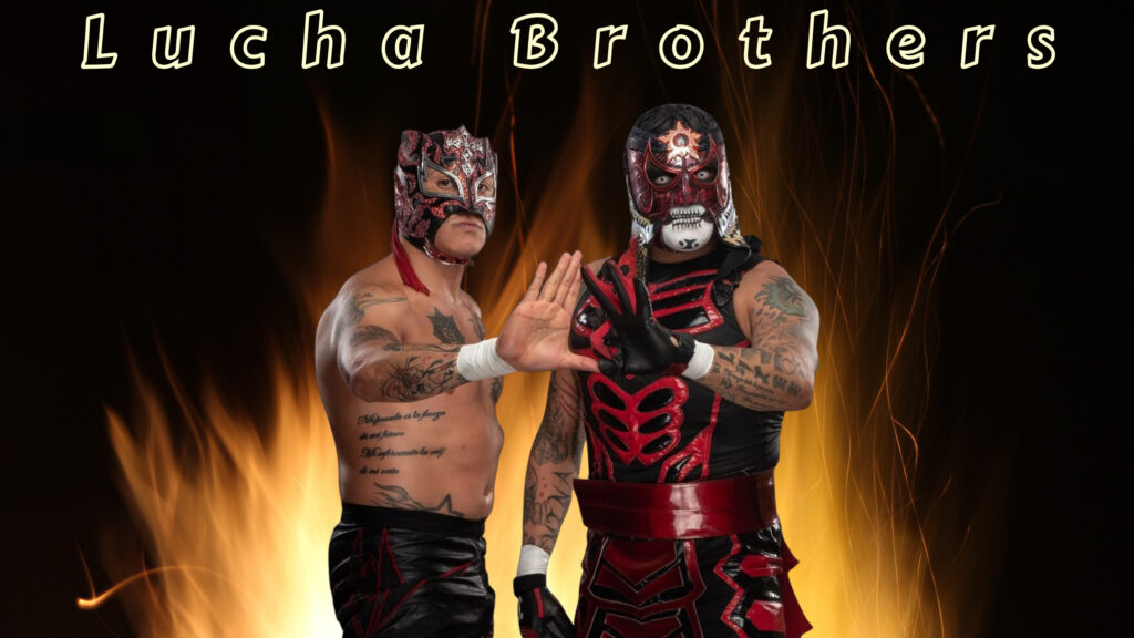 Rey Fénix (left) & Pentagon Jr. (right), two of the most gifted masked wrestlers of the present time.