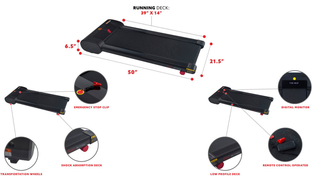 What Is The Best Treadmill For Home - Our Best 2021 List! 10 Sunny Health & Fitness SF-T7945 treadmill