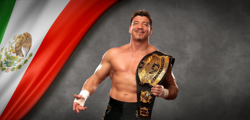 Eddie Guerrero with the WWE Championship