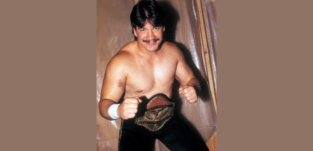 Eddie Guerrero as ECW World Television Champion.